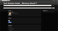 Desktop Screenshot of mrinmoy-ghosh.blogspot.com