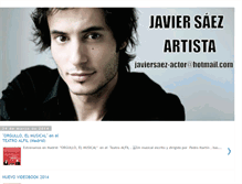 Tablet Screenshot of javiersaez-artista.blogspot.com