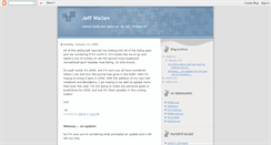 Desktop Screenshot of jeffwallen.blogspot.com
