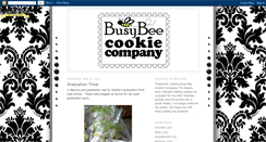 Desktop Screenshot of busybeecookieco.blogspot.com