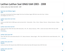 Tablet Screenshot of latihan-soal.blogspot.com