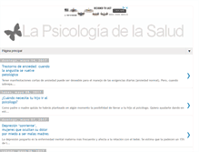 Tablet Screenshot of lapsicologiadelasalud.blogspot.com