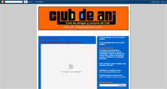 Desktop Screenshot of clubdeani.blogspot.com