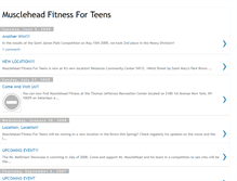 Tablet Screenshot of muscleheadfitness.blogspot.com