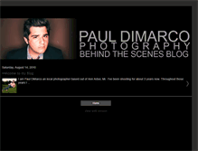 Tablet Screenshot of pauldimarcophoto.blogspot.com