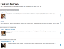 Tablet Screenshot of hari-hariterindah.blogspot.com
