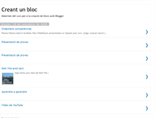 Tablet Screenshot of creantunbloc.blogspot.com