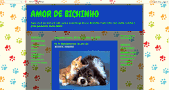 Desktop Screenshot of amordebichinho.blogspot.com