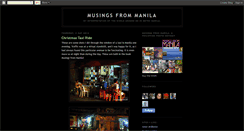 Desktop Screenshot of musingsfrommanila.blogspot.com