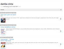 Tablet Screenshot of dambacinta.blogspot.com