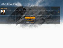 Tablet Screenshot of dixitsharma.blogspot.com