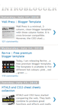 Mobile Screenshot of introblogger.blogspot.com