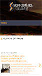 Mobile Screenshot of bioinformaticaencolombia.blogspot.com