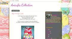 Desktop Screenshot of anisafia-collection.blogspot.com