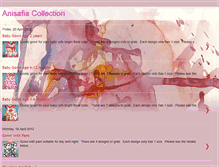 Tablet Screenshot of anisafia-collection.blogspot.com