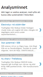 Mobile Screenshot of analysminnet.blogspot.com