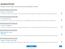 Tablet Screenshot of analysminnet.blogspot.com