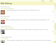 Tablet Screenshot of lovewithwhimsy.blogspot.com