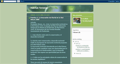 Desktop Screenshot of habitatforestal.blogspot.com