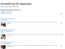 Tablet Screenshot of ecconoticiasdetamaulipas.blogspot.com