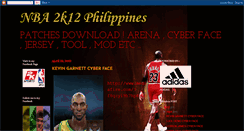 Desktop Screenshot of nba2k12philippines.blogspot.com