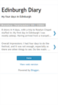 Mobile Screenshot of edinburgh-diary.blogspot.com