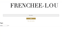 Tablet Screenshot of frenchee-lou.blogspot.com