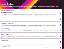 Tablet Screenshot of gestaovagasonline.blogspot.com