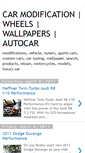 Mobile Screenshot of car-modification-wallpaper.blogspot.com