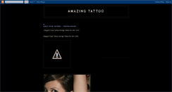 Desktop Screenshot of amazitattoo.blogspot.com