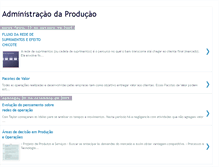 Tablet Screenshot of admproducao.blogspot.com