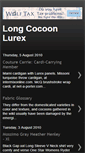 Mobile Screenshot of longcocoonlurex.blogspot.com