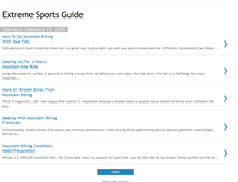 Tablet Screenshot of extremesportsguidetoday.blogspot.com