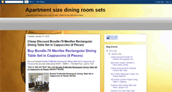 Desktop Screenshot of apartmentdiningroomsets.blogspot.com