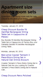 Mobile Screenshot of apartmentdiningroomsets.blogspot.com