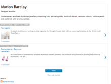 Tablet Screenshot of marionbarclay.blogspot.com