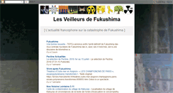 Desktop Screenshot of lesveilleursdefukushima.blogspot.com