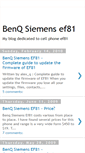 Mobile Screenshot of benq-siemens-ef81-theme.blogspot.com