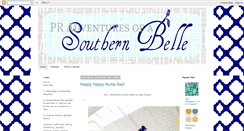 Desktop Screenshot of pradventuresofasouthernbelle.blogspot.com