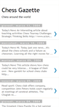 Mobile Screenshot of chessgazette.blogspot.com