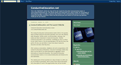 Desktop Screenshot of conductiveeducation.blogspot.com