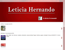 Tablet Screenshot of leticiahernando.blogspot.com