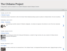 Tablet Screenshot of chibanaproject.blogspot.com