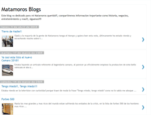 Tablet Screenshot of matamorosblog.blogspot.com