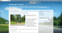 Desktop Screenshot of campings-a-vendre.blogspot.com