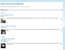 Tablet Screenshot of bibliotecaescolar-ceipdefozn1.blogspot.com