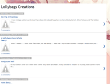 Tablet Screenshot of lollybagscreations.blogspot.com