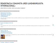 Tablet Screenshot of democraciacomunista.blogspot.com