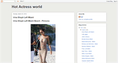 Desktop Screenshot of hotactressworldupdate.blogspot.com