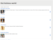 Tablet Screenshot of hotactressworldupdate.blogspot.com